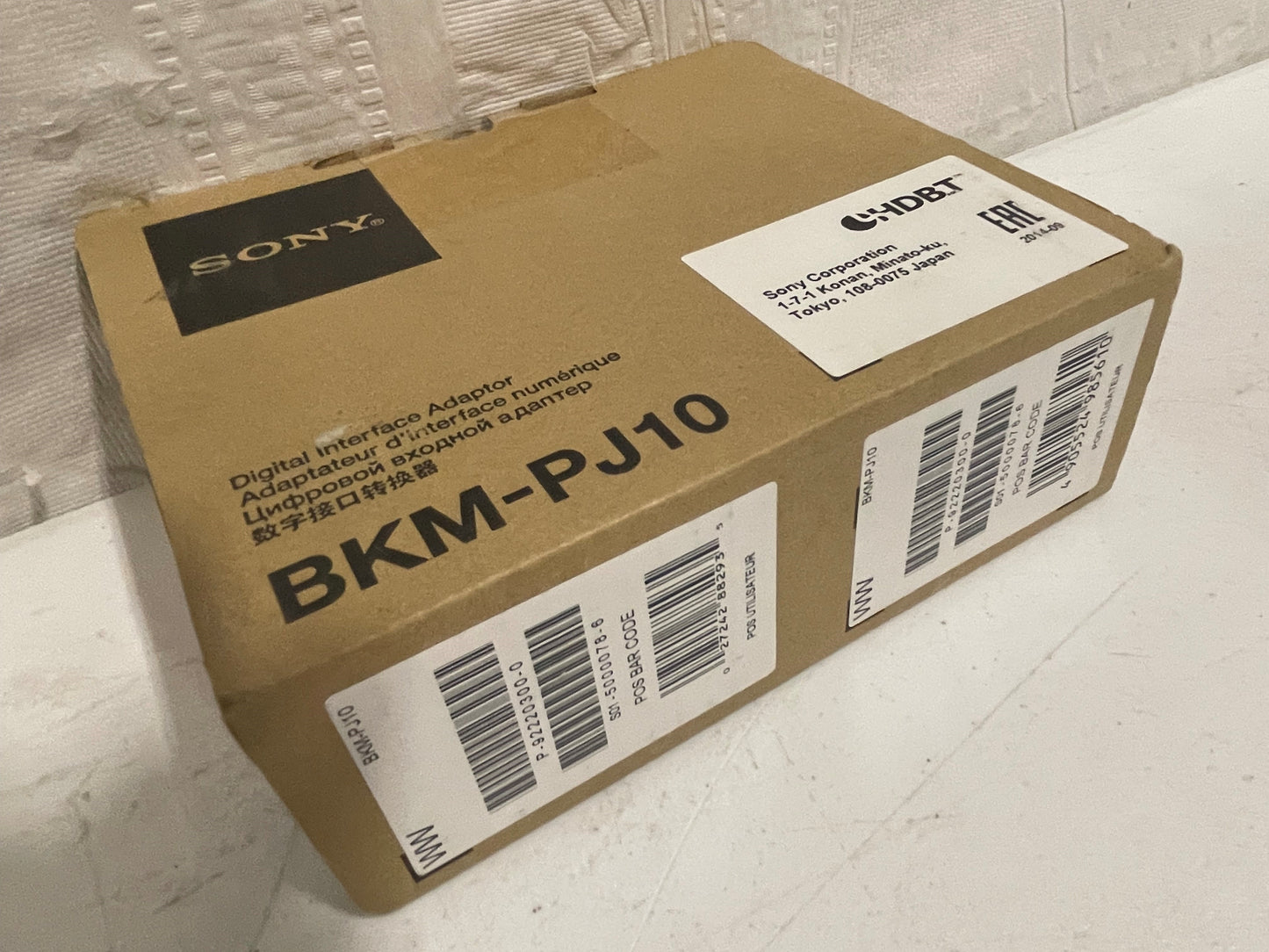 Sony HDBaseT Digital Interface Adaptor, BKM-PJ10, NIB for Sale. We Sell Professional Audio Equipment. Audio Systems, Amplifiers, Consoles, Mixers, Electronics, Entertainment, Live Sound.