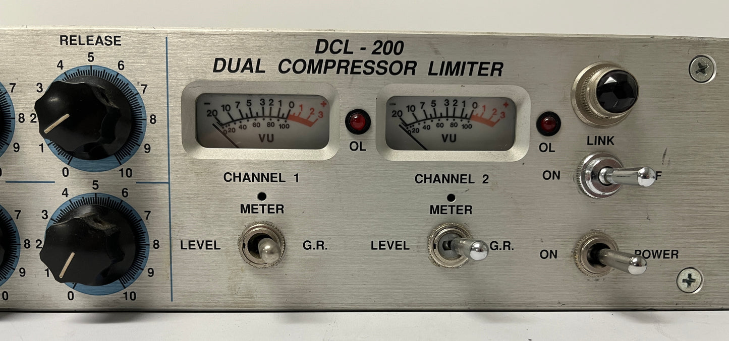 Summit Audio DCL-200, Summit Audio 2-Channel Tube Compressor, 2 Channel Tube Compressor, Audio Tube Compressor, Summit Audio Tube Compressor, We Sell Professional Audio Equipment. Audio Systems, Amplifiers, Consoles, Mixers, Electronics, Entertainment, Live Sound
