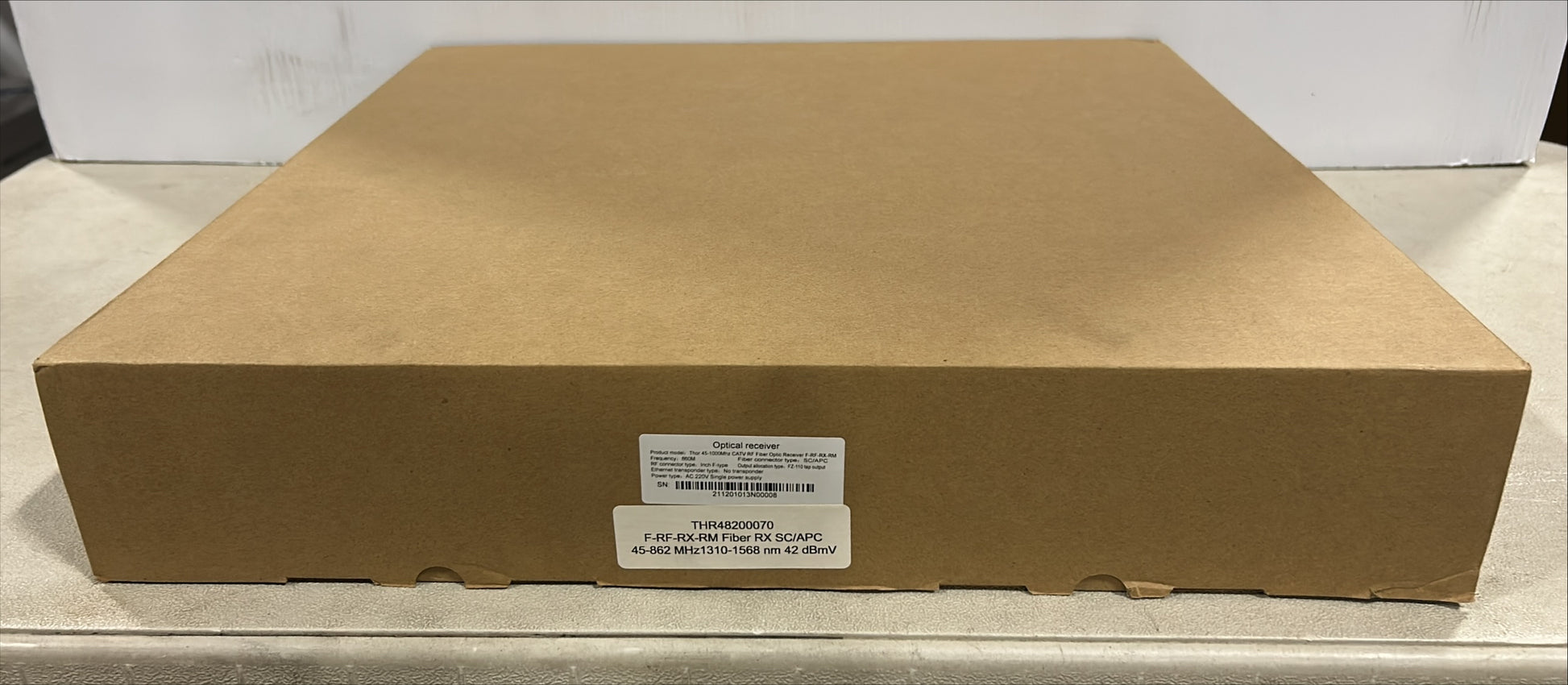 Thor Broadcast RF Fiber Receiver, Thor Broadcast F-RF-Rx-RM CATV Fiber Receiver, Thor Broadcast CATV RF Fiber Receiver, We Sell Professional Audio Equipment. Audio Systems, Amplifiers, Consoles, Mixers, Electronics, Entertainment, Live Sound