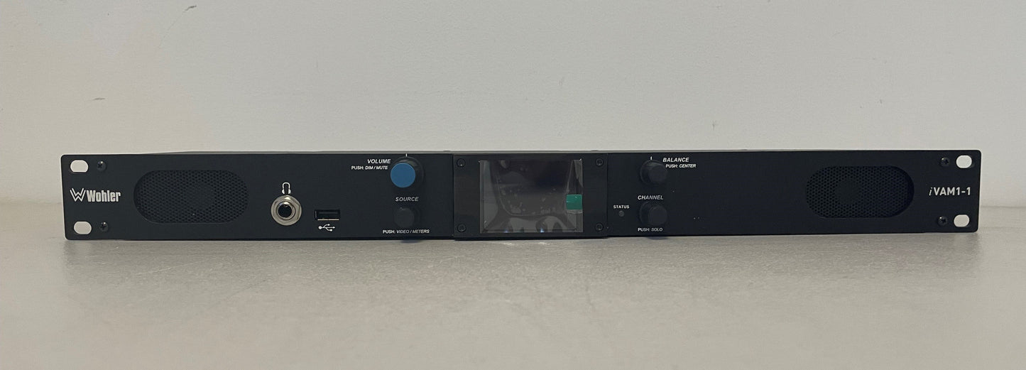 SDI to Analog Converter, Analog to SDI Converter, Wohler iVAM1-1, Wohler 16 Channel Audio/Video Monitor, Wohler SDI to Analog Converter, Wohler Analog to SDI Converter, We Sell Professional Audio Equipment. Audio Systems, Amplifiers, Consoles, Mixers, Electronics, Entertainment, Live Sound.