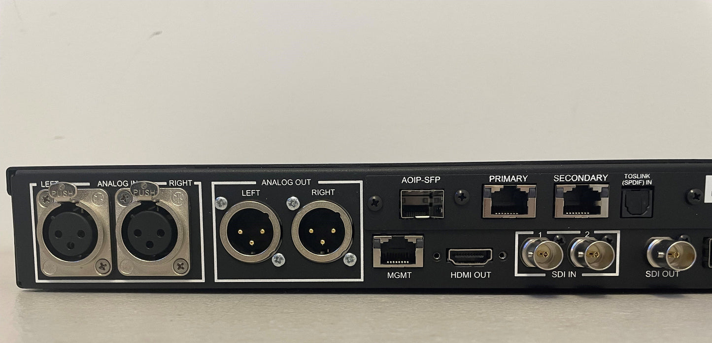 SDI to Analog Converter, Analog to SDI Converter, Wohler iVAM1-1, Wohler 16 Channel Audio/Video Monitor, Wohler SDI to Analog Converter, Wohler Analog to SDI Converter, We Sell Professional Audio Equipment. Audio Systems, Amplifiers, Consoles, Mixers, Electronics, Entertainment, Live Sound.