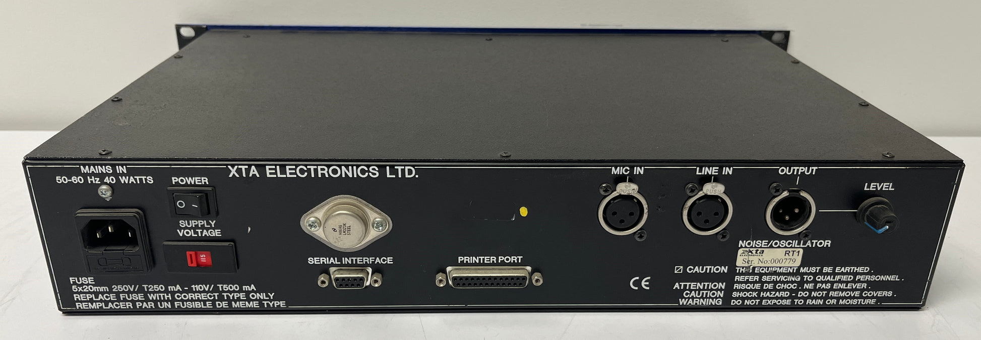 XTA RT-1 Real Time Spectrum Analyser, XTA RTA Spectrum, XTA RT-1, XTA Real Time Spectrum Analyser, XTA Spectrum Analyser, We Sell Professional Audio Equipment. Audio Systems, Amplifiers, Consoles, Mixers, Electronics, Entertainment, Live Sound