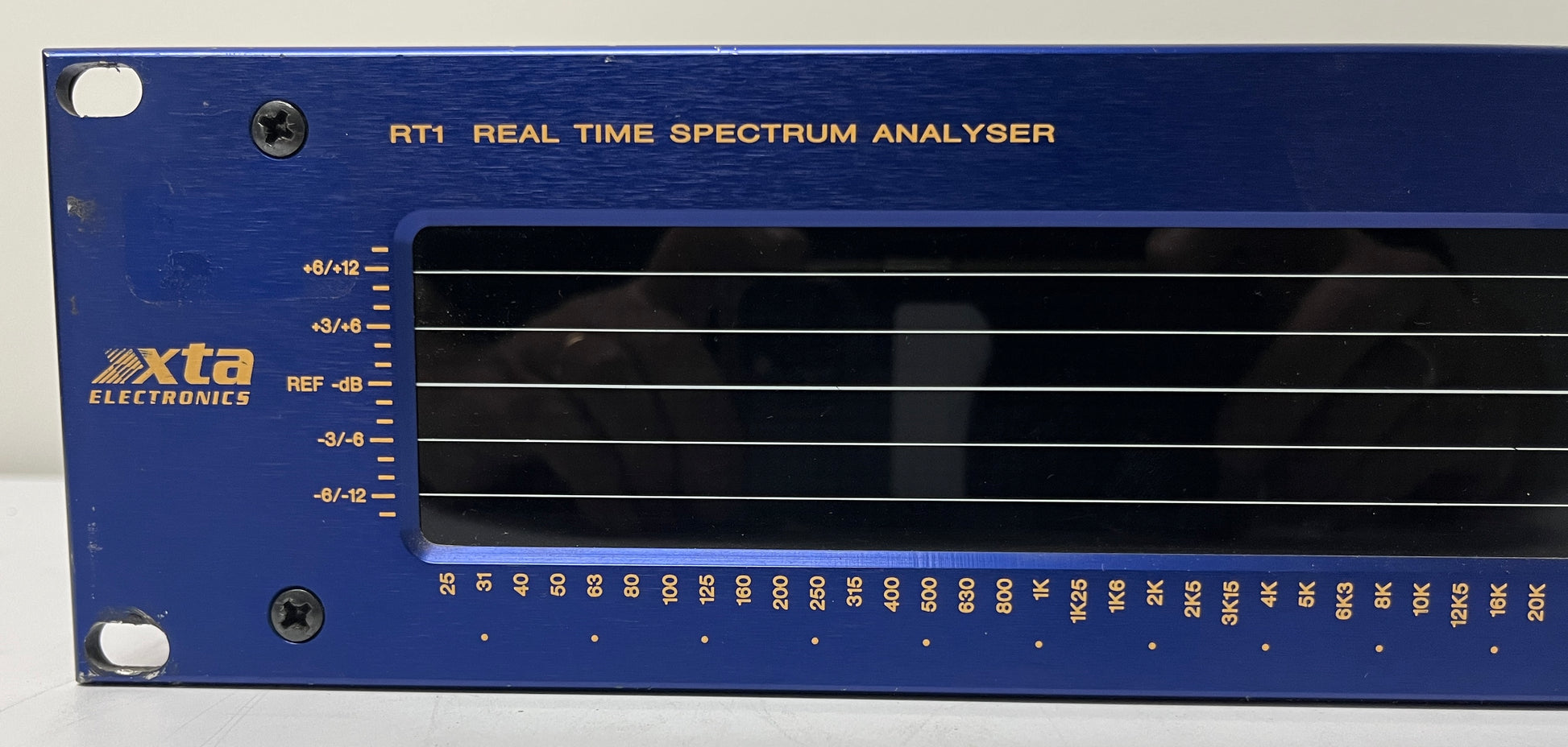 XTA RT-1 Real Time Spectrum Analyser, XTA RTA Spectrum, XTA RT-1, XTA Real Time Spectrum Analyser, XTA Spectrum Analyser, We Sell Professional Audio Equipment. Audio Systems, Amplifiers, Consoles, Mixers, Electronics, Entertainment, Live Sound