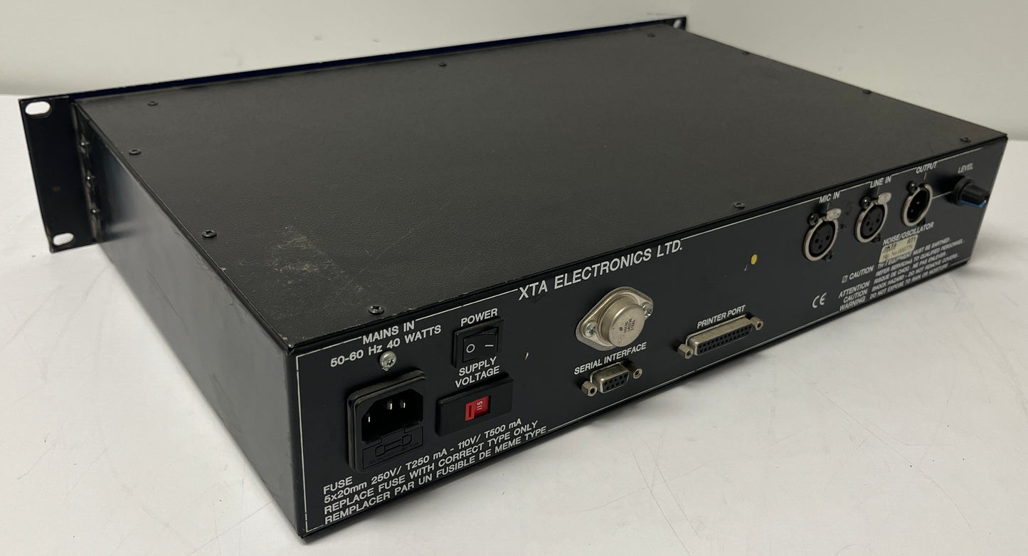 XTA RT-1 Real Time Spectrum Analyser, XTA RTA Spectrum, XTA RT-1, XTA Real Time Spectrum Analyser, XTA Spectrum Analyser, We Sell Professional Audio Equipment. Audio Systems, Amplifiers, Consoles, Mixers, Electronics, Entertainment, Live Sound
