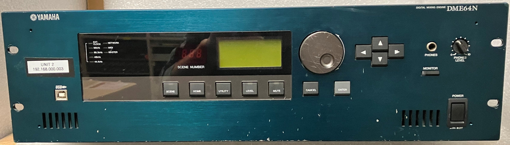 Yamaha DME64N, Yamaha Digital Mixing Engine, Yamaha DME64N Digital Mixing Engine, We Sell Professional Audio Equipment. Audio Systems, Amplifiers, Consoles, Mixers, Electronics, Entertainment, Live Sound.