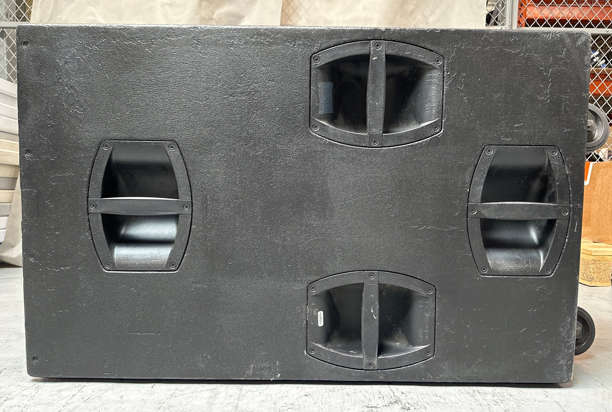 d&b B22 Dual 18" Subwoofer, d&b B22 Subwoofer, Used d&b 18 inch Subwoofer, d&b Dual 18" Subwoofer, d&b Professional Subwoofer Dual 18 Driver, We Sell Professional Audio Equipment. Audio Systems, Amplifiers, Consoles, Mixers, Electronics, Entertainment, Live Sound