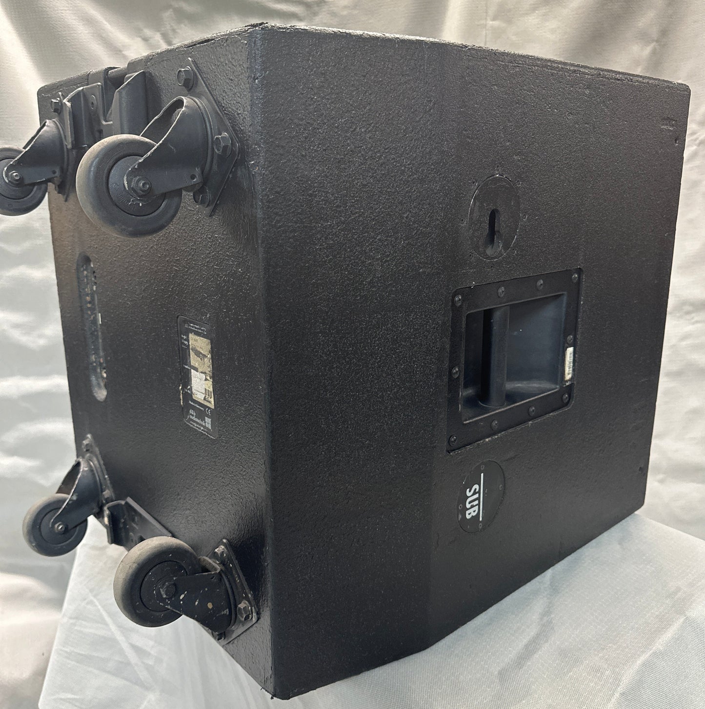 d&b C4 Subwoofer, Used d&b Speaker System, Used d&b C4 Subwoofer, d&b 18 inch subwoofer, d&b Single 18" Subwoofer, We Sell Professional Audio Equipment. Audio Systems, Amplifiers, Consoles, Mixers, Electronics, Entertainment, Live Sound
