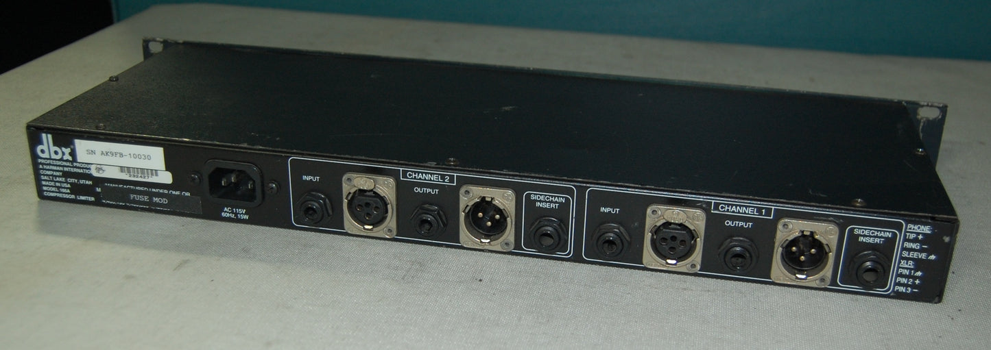 DBX 166A, dbx 166a compressor/limiter, dbx outboard gear, dbx rack gear, dbx fx gear. We Sell Professional Audio Equipment. Audio Systems, Amplifiers, Consoles, Mixers, Electronics, Entertainment, Sound, Live.