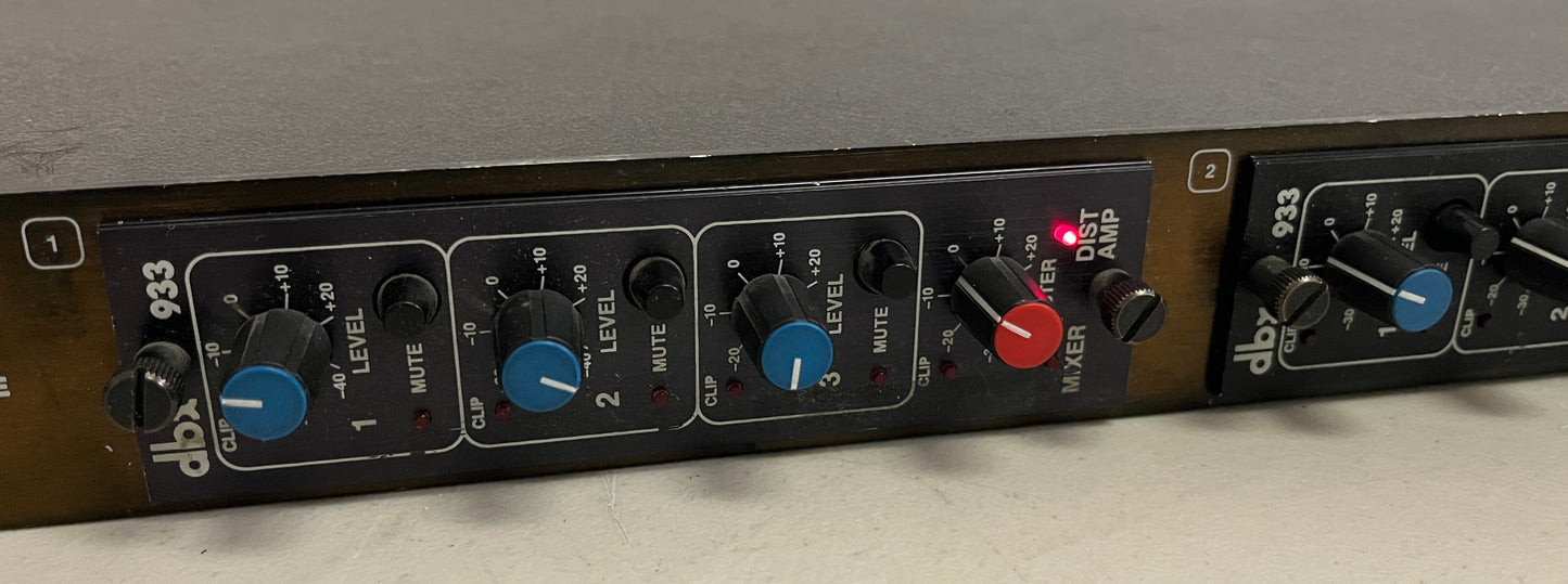 dbx FS900 Chassis. dbx 900 Series Chassis, dbx 933 Distribution Amplifier, dbx FS900 dbx 933 Distribution Amplifier, We Sell Professional Audio Equipment. Audio Systems, Amplifiers, Consoles, Mixers, Electronics, Entertainment, Live Sound