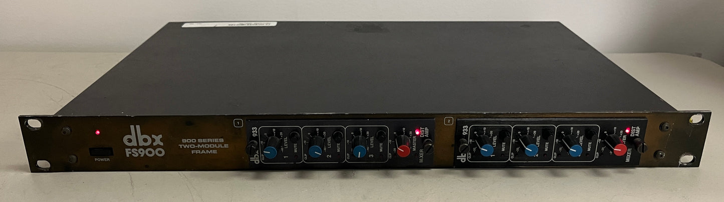 dbx FS900 Chassis. dbx 900 Series Chassis, dbx 933 Distribution Amplifier, dbx FS900 dbx 933 Distribution Amplifier, We Sell Professional Audio Equipment. Audio Systems, Amplifiers, Consoles, Mixers, Electronics, Entertainment, Live Sound