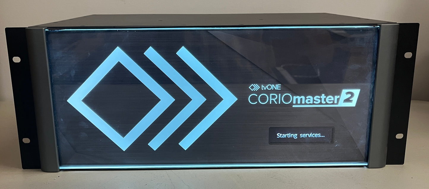 tvONE CORIOmaster 2 Modular Video Processor, tvONE CM2-547, CORIOmaster2 4k-8k Video Processor, 4RU Video Processor, tvONE 4RU Video Processor, We Sell Professional Audio Equipment. Audio Systems, Amplifiers, Consoles, Mixers, Electronics, Entertainment, Live Sound