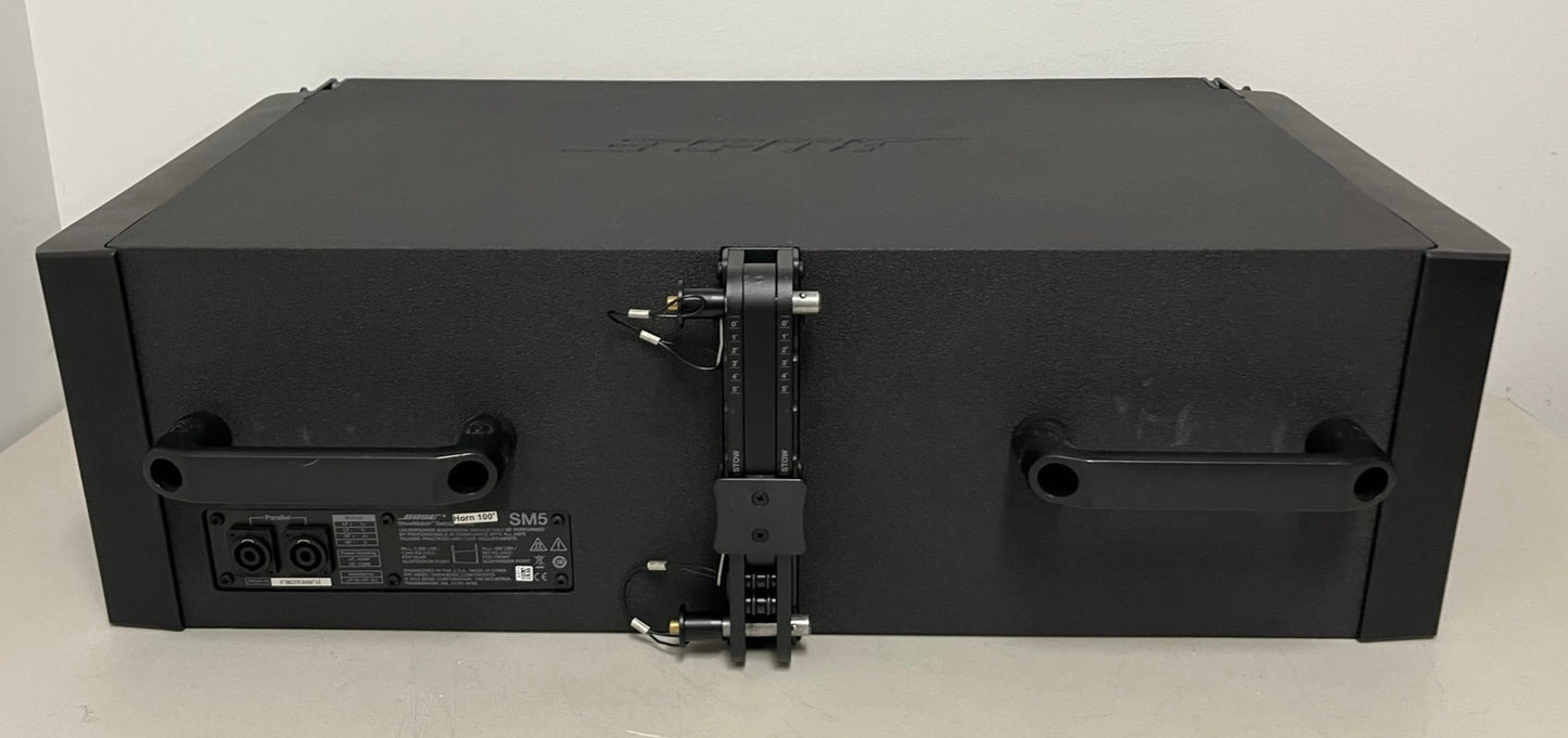 SM5 Speaker Cabinet, DeltaQ Showmatch, Bose SM5, Bose DeltaQ Showmatch SM5 Speaker Cabinet, Bose Line Array Cabinet, Bose SM5 Line Array Speaker, We Sell Professional Audio Equipment. Audio Systems, Amplifiers, Consoles, Mixers, Electronics, Entertainment, Live Sound.