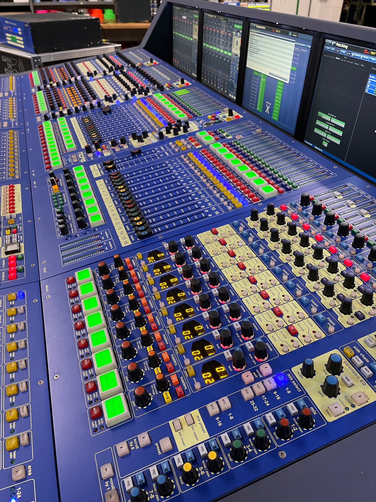 Midas XL8 Console Package w/Touring Case & 1x XL8 control surface. We Sell Professional Audio Equipment. Audio Systems, Amplifiers, Consoles, Mixers, Electronics, Entertainment, Sound, Live.