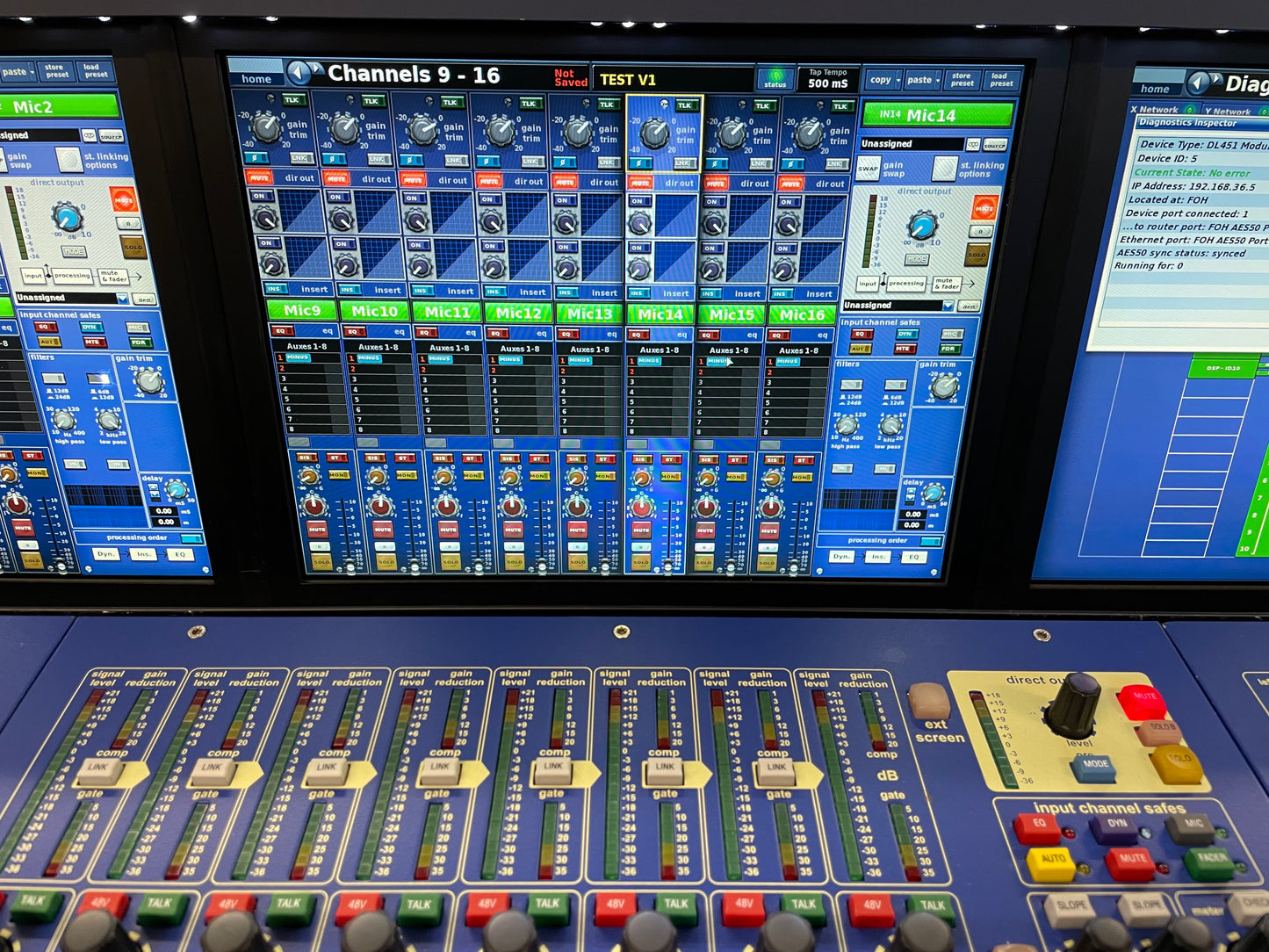 Midas XL8 Console Package w/Touring Case & 1x XL8 control surface. We Sell Professional Audio Equipment. Audio Systems, Amplifiers, Consoles, Mixers, Electronics, Entertainment, Sound, Live.