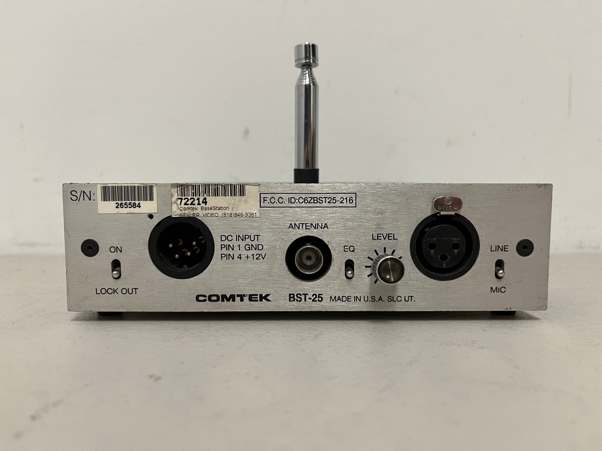 COMTEK  Synthesized Base Station Transmitter, 216 MHz, We Sell Professional Audio Equipment. Audio Systems, Amplifiers, Consoles, Mixers, Electronics, Entertainment, Sound, Live.