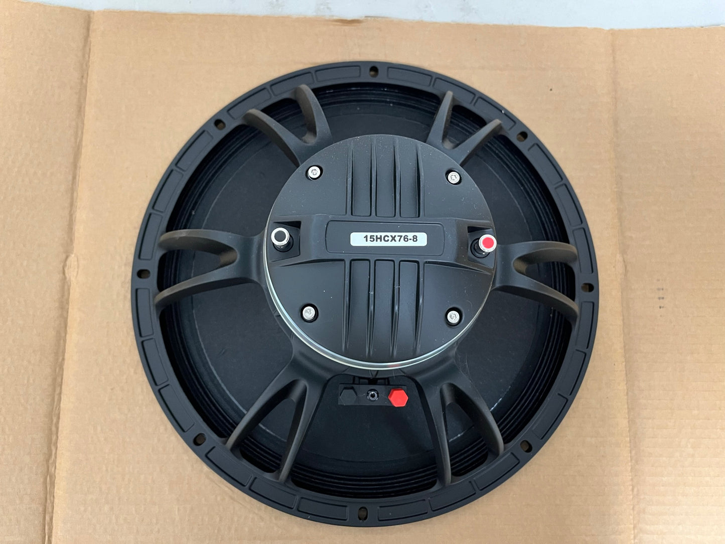 B&C 15HCX76 Speaker , 800W , 15" , 8 ohm  Black, We Sell Professional Audio Equipment. Audio Systems, Amplifiers, Consoles, Mixers, Electronics, Entertainment, Live Sound