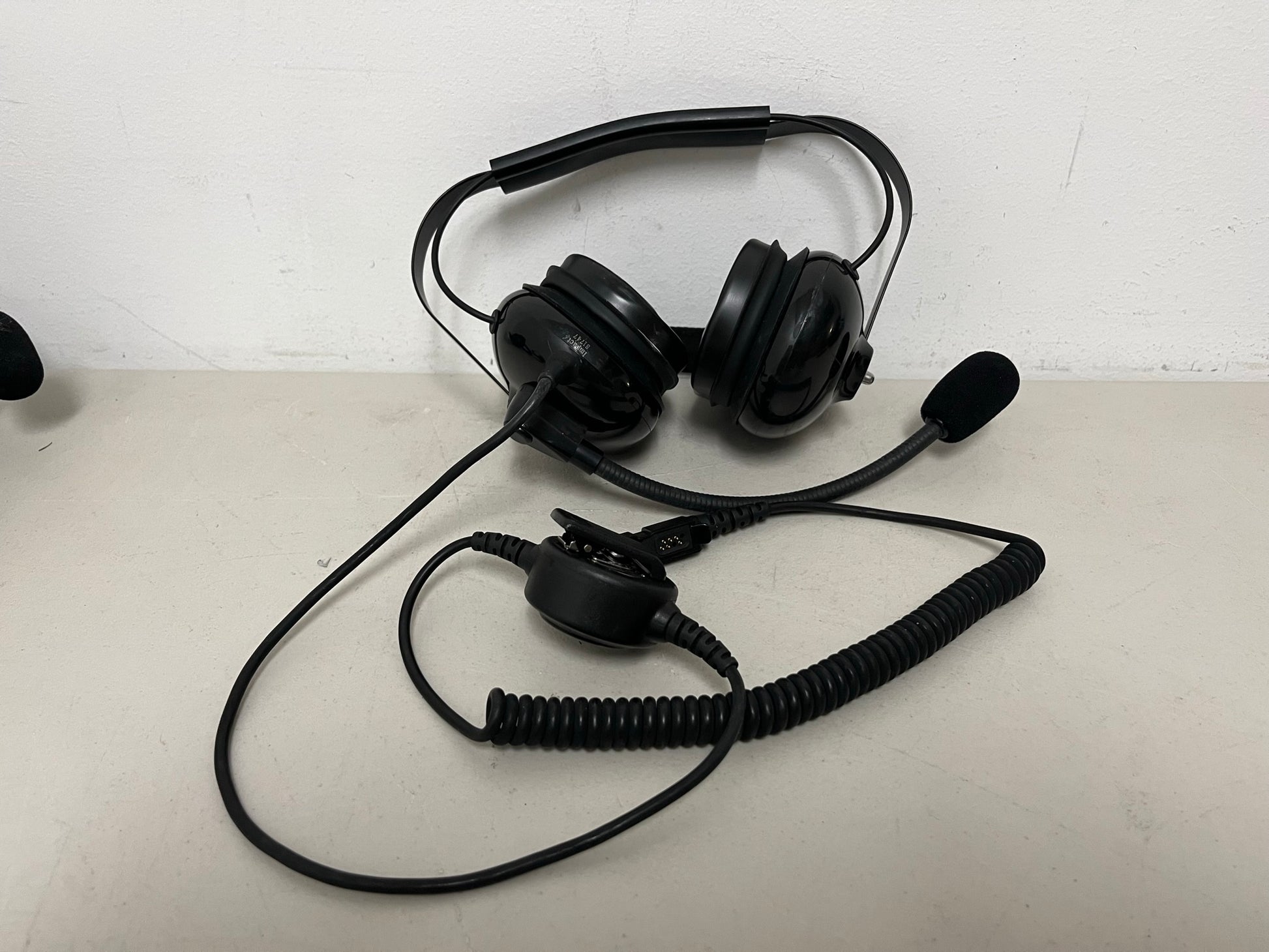 Used Impact Behind The Head Dual Muff Headsets, We Sell Professional Audio Equipment. Audio Systems, Amplifiers, Consoles, Mixers, Electronics, Entertainment, Sound, Live.