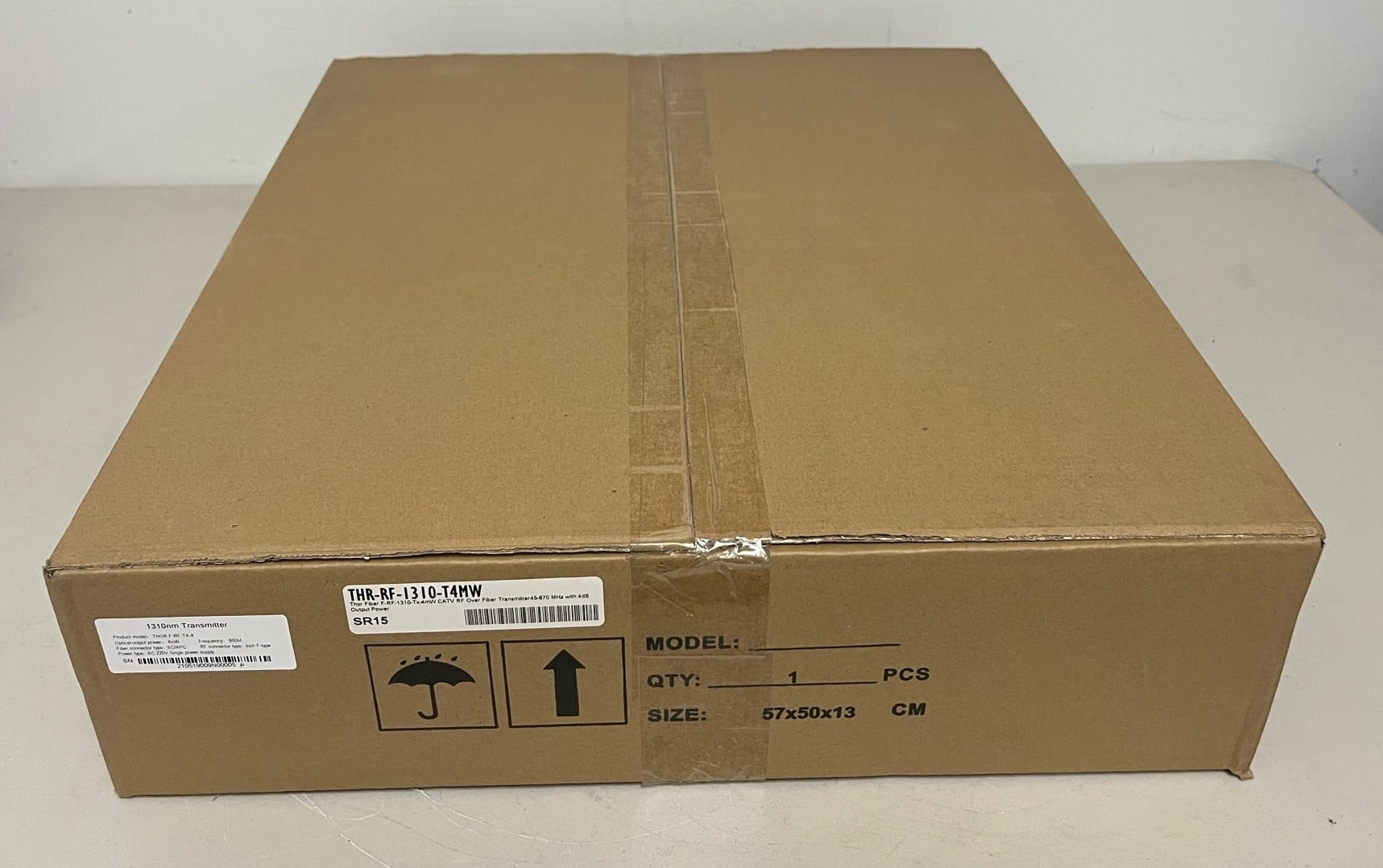 New Thor Fiber F-RF-TX-4 1310nm Transmitter for Sale. We Sell Professional Audio Equipment. Audio Systems, Amplifiers, Consoles, Mixers, Electronics, Entertainment, Sound, Live.