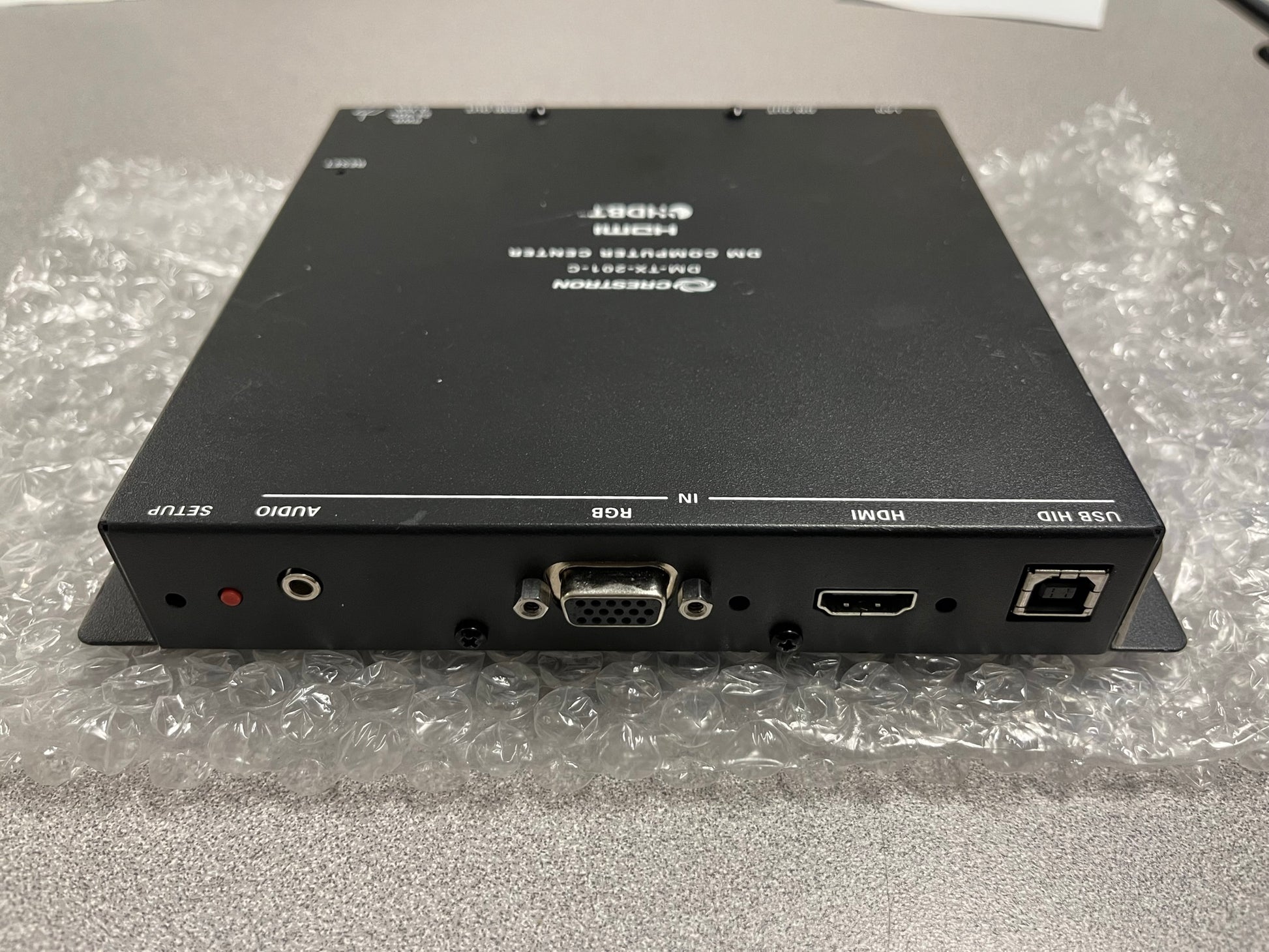 Crestron DM-TX-201-C DigitalMedia 8G+® Transmitter 201,  We Sell Professional Audio Equipment. Audio Systems, Amplifiers, Consoles, Mixers, Electronics, Entertainment, Sound, Live.