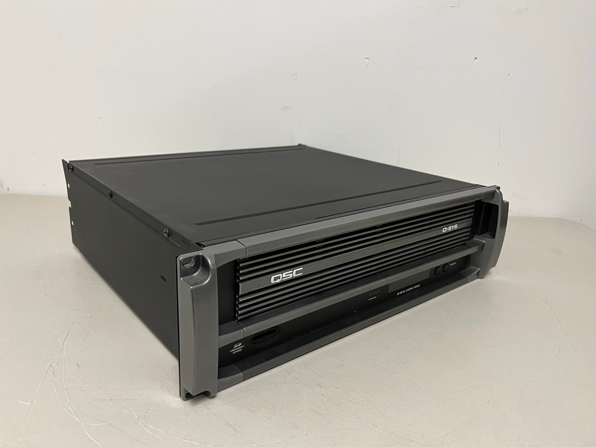 Used QSC Q-SYS Core 1000 for Sale. We Sell Professional Audio Equipment. Audio Systems, Amplifiers, Consoles, Mixers, Electronics, Entertainment, Sound, Live.