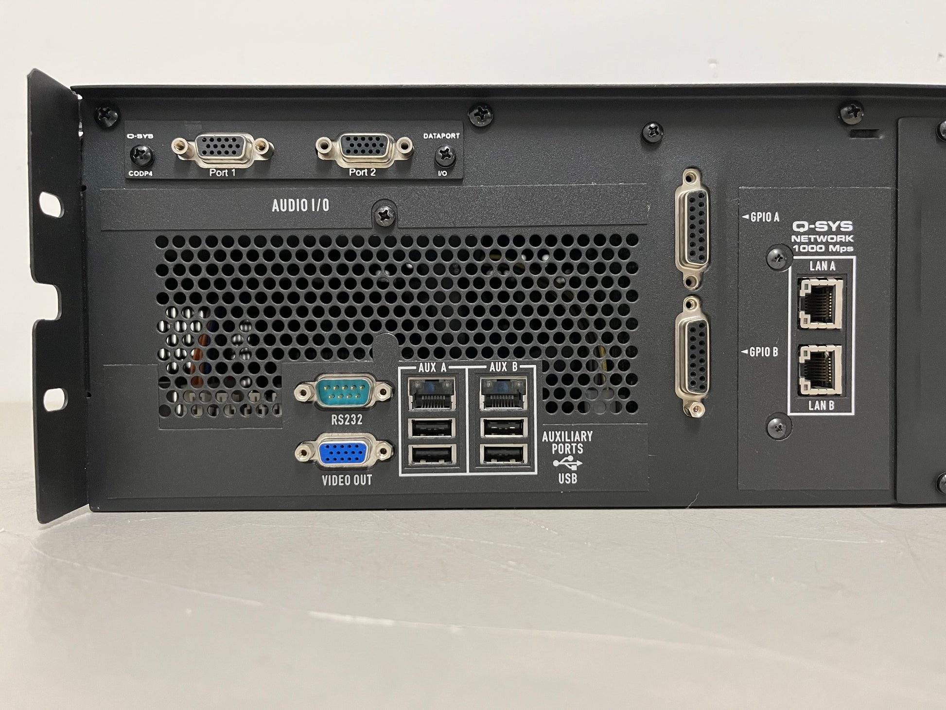 Used QSC Q-SYS Core 1000 for Sale. We Sell Professional Audio Equipment. Audio Systems, Amplifiers, Consoles, Mixers, Electronics, Entertainment, Sound, Live.