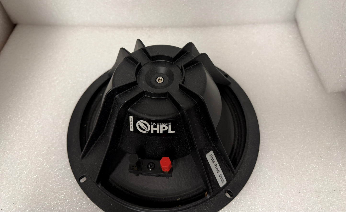B&C 10HPL51 10" Lightweight Woofer, B&C 10HPL51, B&C 10HPL51 Woofer, B&C 10" Speaker Driver, 10HPL51. We Sell Professional Audio Equipment. Audio Systems, Amplifiers, Consoles, Mixers, Electronics, Entertainment, Live Sound.