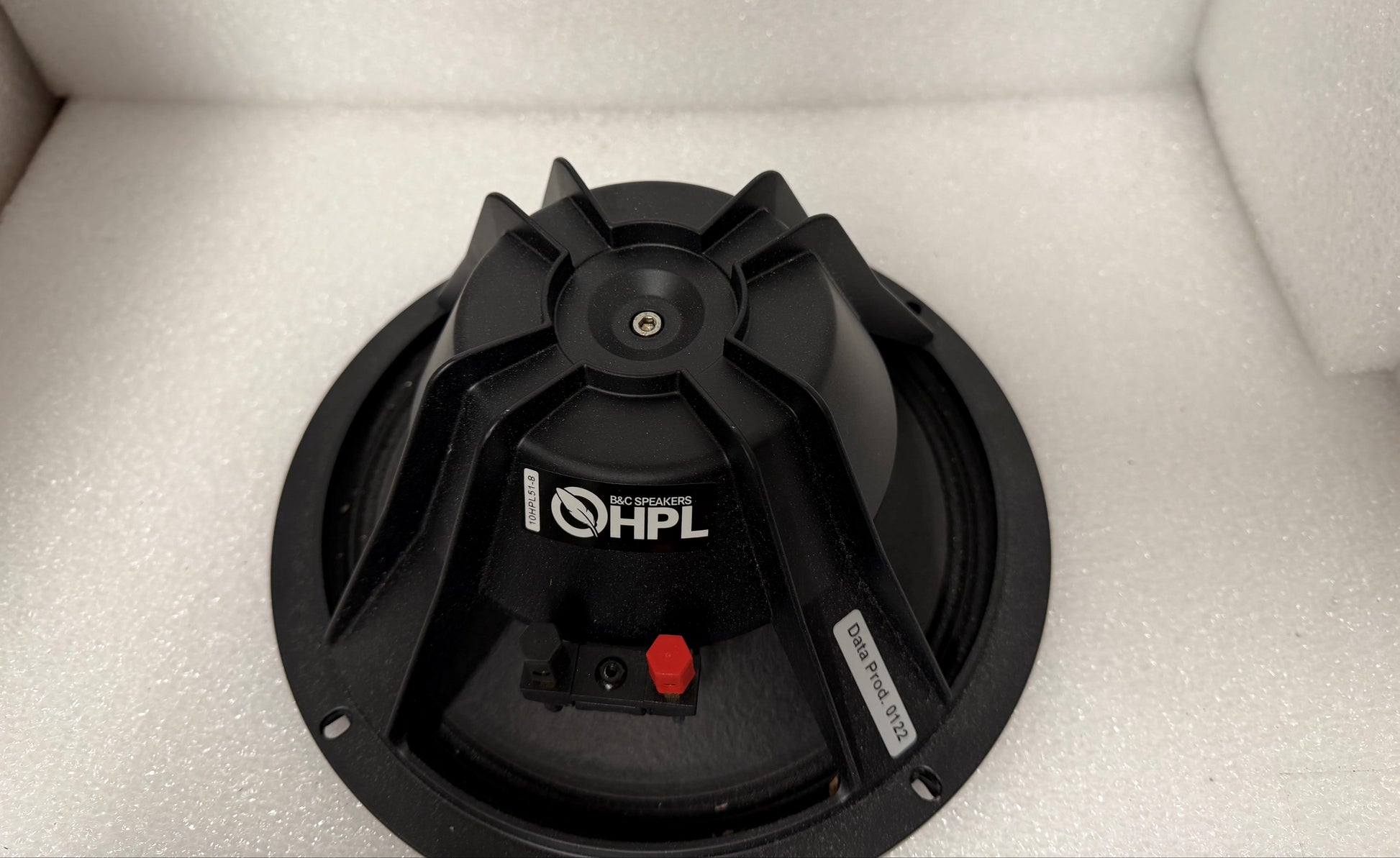 B&C 10HPL51 10" Lightweight Woofer, B&C 10HPL51, B&C 10HPL51 Woofer, B&C 10" Speaker Driver, 10HPL51. We Sell Professional Audio Equipment. Audio Systems, Amplifiers, Consoles, Mixers, Electronics, Entertainment, Live Sound.