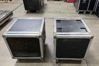 Road Flight Case, 10 Rack Units, Touring Case w/ Wheels