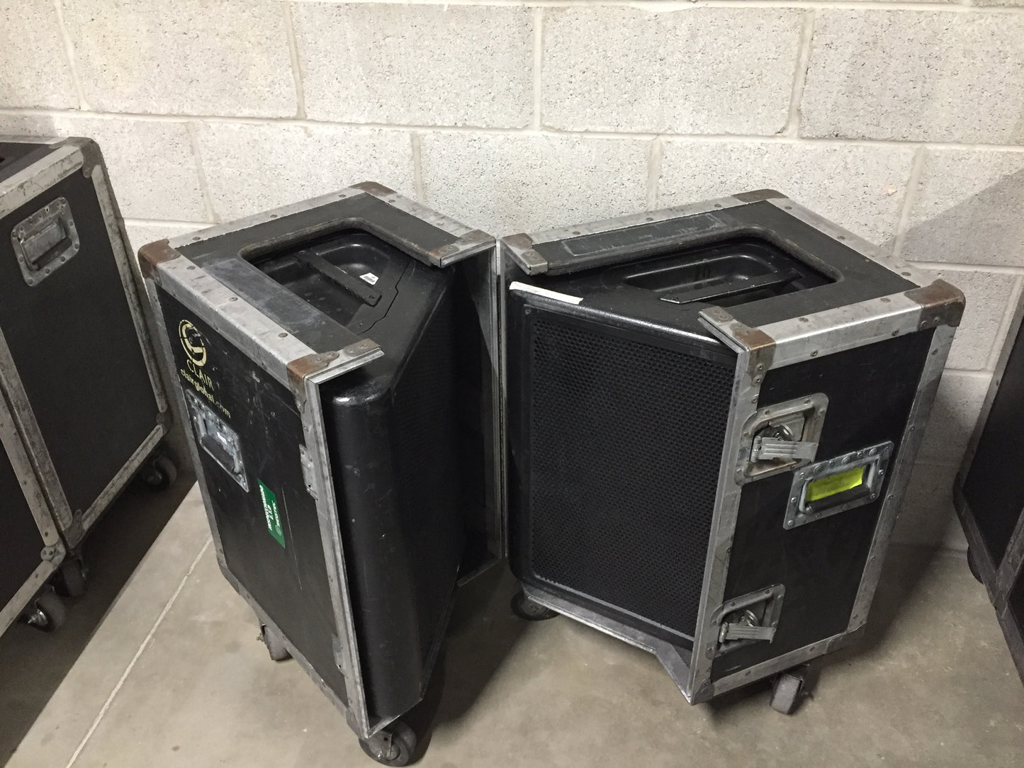 Clair Brothers, Clair 12AM, Clair Stage Monitor Wedges, Clair Monitor Wedges, Clair Bros, Clair Bros Monitor Wedges, Clair 12AM Monitor Wedges, Clair Drum Fill Cabinets, Drum Fill Cabinets, Stage Drum Monitor, Drum Monitor Wedges, Clair Global Speakers For Sale, Clair Speakers For Sale, Clair Brothers Speakers For Sale