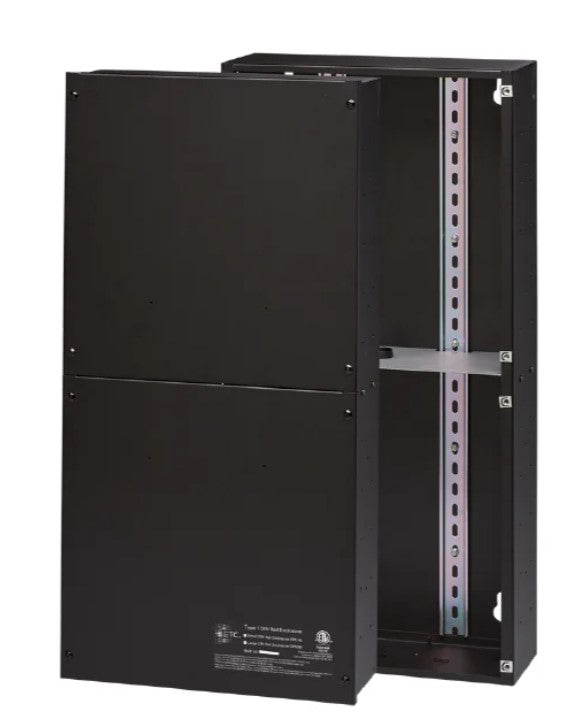 ETC DIN28 Large DIN Rail Enclosure, 14" x 28" Large DIN Rail Enclosure, ETC Rail Enclosure, Wall Mount Enclosure, We Sell Professional Audio Equipment. Audio Systems, Amplifiers, Consoles, Mixers, Electronics, Entertainment, Live Sound