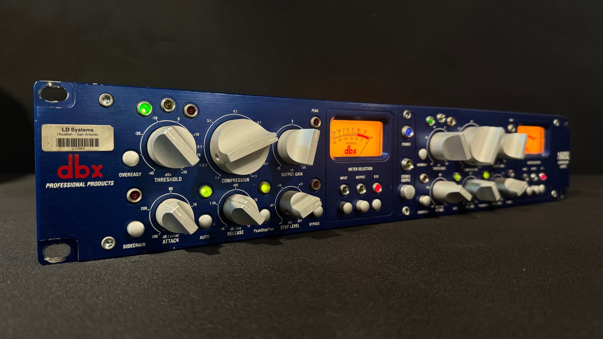 dbx 160SL Stereo Compressor/Limiter, dbx 160SL, dbx 160SL Blue, dbx Compressor/Limiter, 160SL Compressor/Limiter. We Sell Professional Audio Equipment. Audio Systems, Amplifiers, Consoles, Mixers, Electronics, Entertainment, Live Sound.
