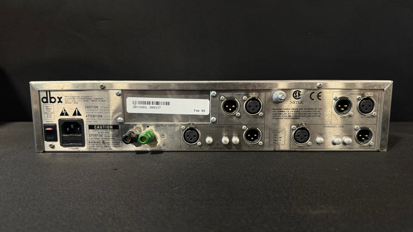 dbx 160SL Stereo Compressor/Limiter, dbx 160SL, dbx 160SL Blue, dbx Compressor/Limiter, 160SL Compressor/Limiter. We Sell Professional Audio Equipment. Audio Systems, Amplifiers, Consoles, Mixers, Electronics, Entertainment, Live Sound.