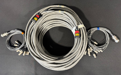 Touring Audio Cable Package, Live Sound Cable, KPTC Audio Cable, Board Fan Out Audio Cable, Board Fan In Audio Cable, Audio Splitter Snake Cable Package, Audio Cable Extension, 165’ Audio Extension Cable. We Sell Professional Audio Equipment. Audio Systems, Amplifiers, Consoles, Mixers, Electronics, Entertainment, Live Sound.