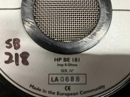 Beyma G550H, L-Acoustics HP BE 181 18" Loudspeaker, L-Acoustics HP BE 181, Beyma G550H Speaker, HP BE 181 18" Speaker. We Sell Professional Audio Equipment. Audio Systems, Amplifiers, Consoles, Mixers, Electronics, Entertainment, Live Sound.