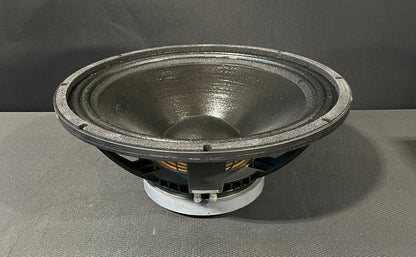 B&C 18PZB100 18” 1400W Woofer, B&C Speakers 18PZB100, B&C 18” Woofer, Clair Brothers ST-1062-8, 18PZB100 Woofer. We Sell Professional Audio Equipment. Audio Systems, Amplifiers, Consoles, Mixers, Electronics, Entertainment, Live Sound.