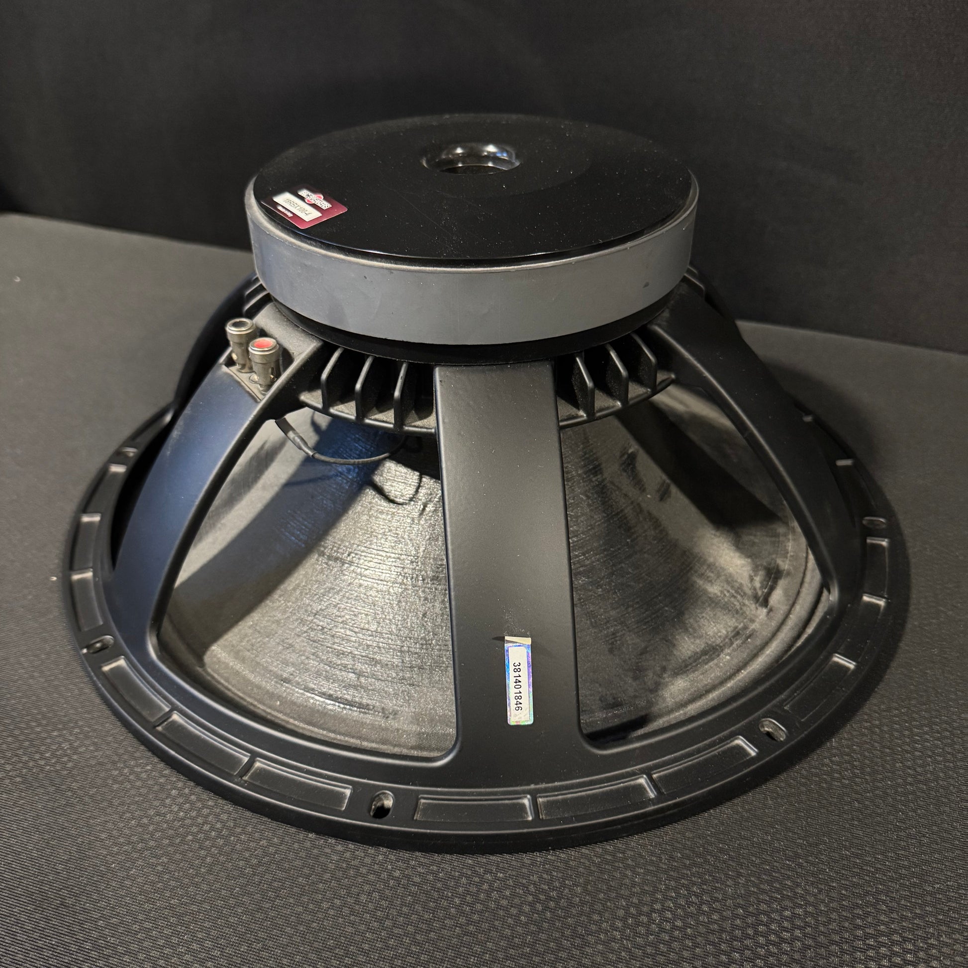 B&C 18RBX100-4 18" Woofer, B&C 18RBX100-4, B&C Speakers 18” Woofer, B&C 4 ohm Woofer, B&C CS218+. We Sell Professional Audio Equipment. Audio Systems, Amplifiers, Consoles, Mixers, Electronics, Entertainment, Live Sound.