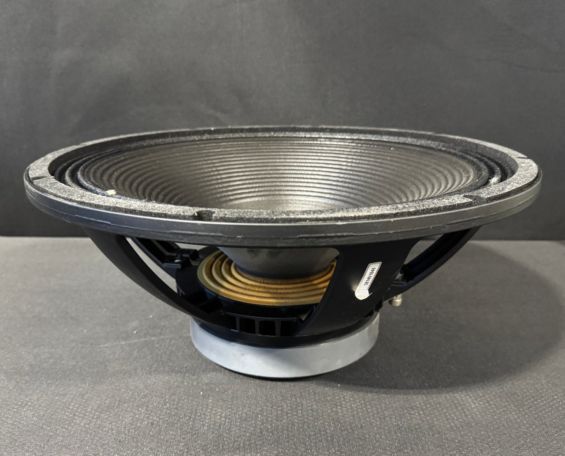 B&C 18RBX100-4 18" Woofer, B&C 18RBX100-4, B&C Speakers 18” Woofer, B&C 4 ohm Woofer, B&C CS218+. We Sell Professional Audio Equipment. Audio Systems, Amplifiers, Consoles, Mixers, Electronics, Entertainment, Live Sound.