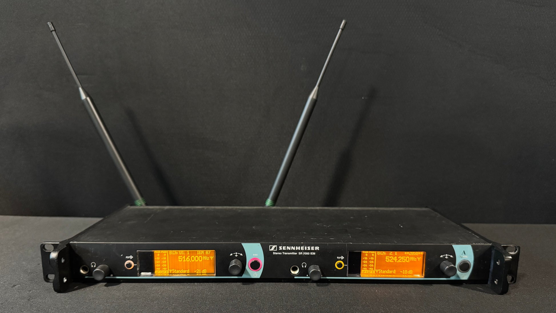Sennheiser IEM Transmitter SR2050XP Package, Sennheiser IEM Transmitter SR 2050 Package, Sennheiser SR2050 A Band 516-558 MHz, Sennheiser EK2000-IEM, Sennheiser IEM Package. We Sell Professional Audio Equipment. Audio Systems, Amplifiers, Consoles, Mixers, Electronics, Entertainment, Live Sound.
