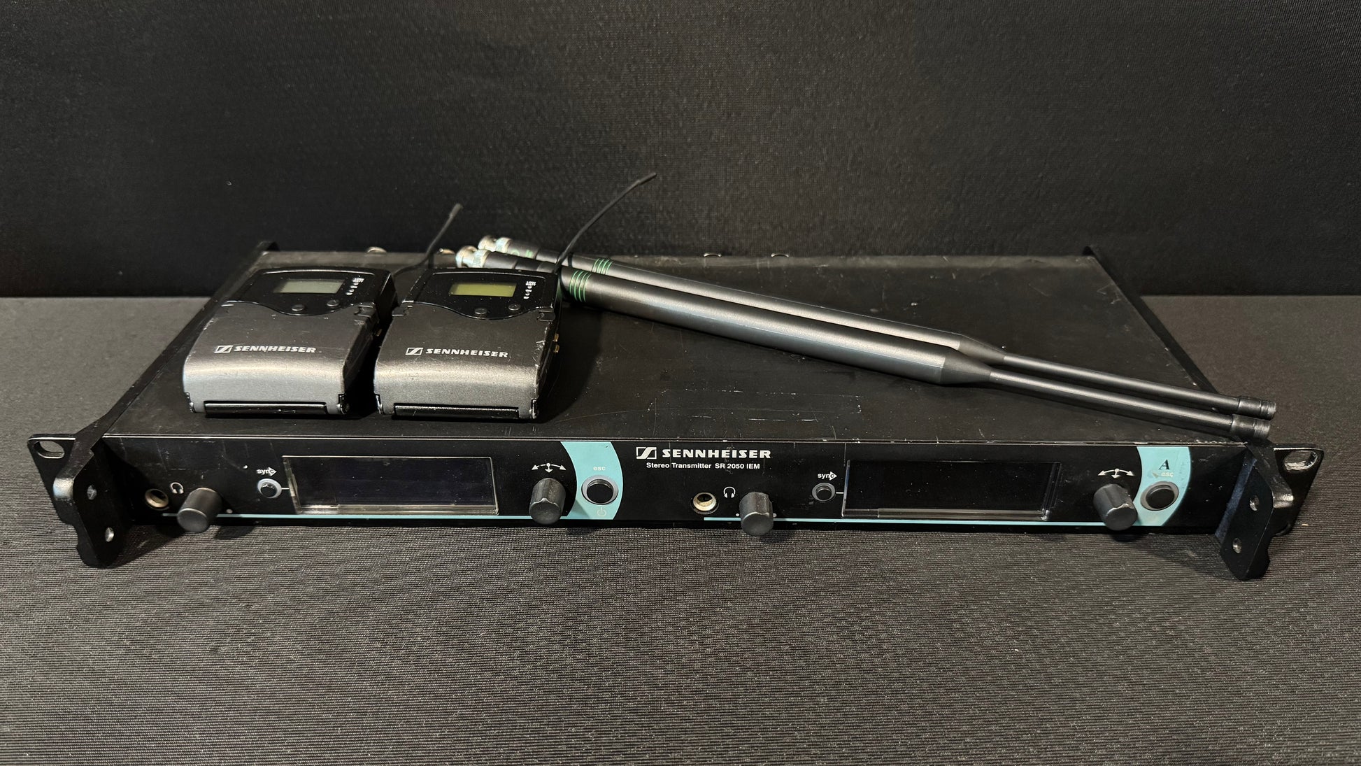 Sennheiser IEM Transmitter SR2050XP Package, Sennheiser IEM Transmitter SR 2050 Package, Sennheiser SR2050 A Band 516-558 MHz, Sennheiser EK2000-IEM, Sennheiser IEM Package. We Sell Professional Audio Equipment. Audio Systems, Amplifiers, Consoles, Mixers, Electronics, Entertainment, Live Sound.