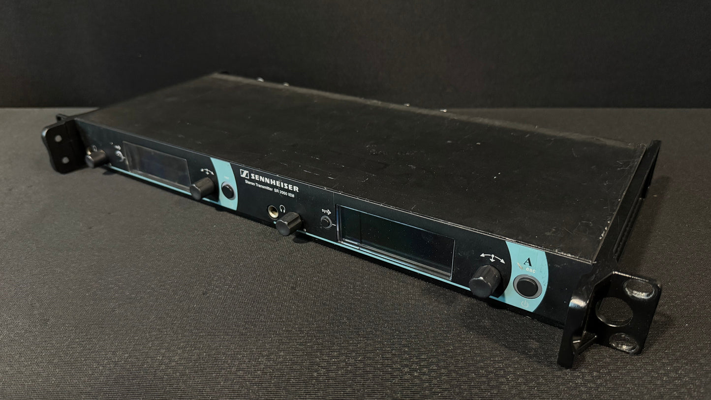 Sennheiser IEM Transmitter SR2050XP Package, Sennheiser IEM Transmitter SR 2050 Package, Sennheiser SR2050 A Band 516-558 MHz, Sennheiser EK2000-IEM, Sennheiser IEM Package. We Sell Professional Audio Equipment. Audio Systems, Amplifiers, Consoles, Mixers, Electronics, Entertainment, Live Sound.