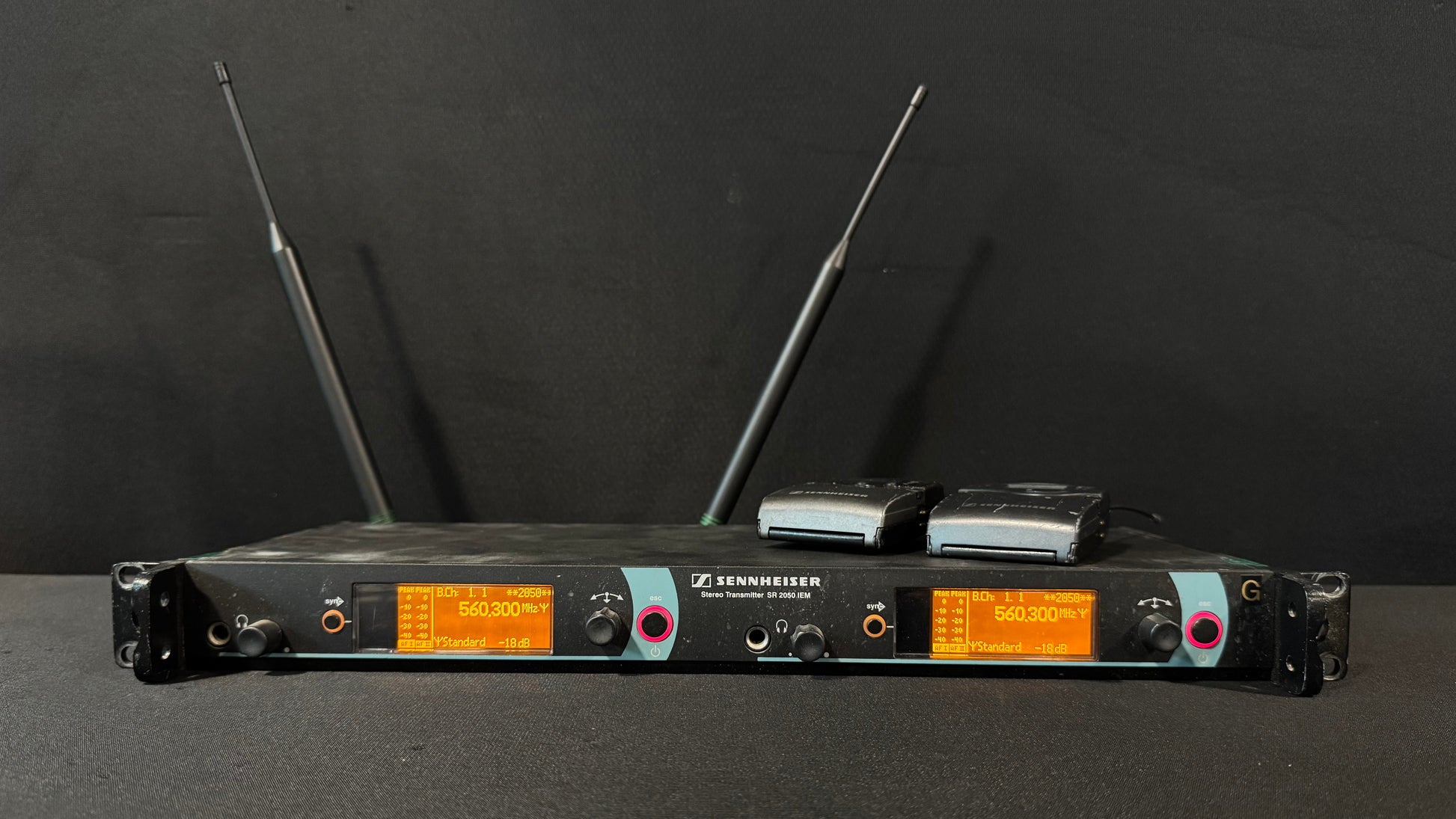 Sennheiser IEM Transmitter SR2050XP Package, Sennheiser IEM Transmitter SR 2050 Package, Sennheiser SR2050 G Band 558-626 MHz, Sennheiser EK2000-IEM, Sennheiser IEM Package. We Sell Professional Audio Equipment. Audio Systems, Amplifiers, Consoles, Mixers, Electronics, Entertainment, Live Sound.