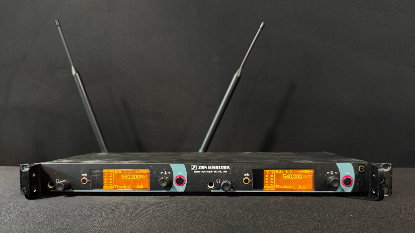 Sennheiser IEM Transmitter SR2050XP Package, Sennheiser IEM Transmitter SR 2050 Package, Sennheiser SR2050 G Band 558-626 MHz, Sennheiser EK2000-IEM, Sennheiser IEM Package. We Sell Professional Audio Equipment. Audio Systems, Amplifiers, Consoles, Mixers, Electronics, Entertainment, Live Sound.