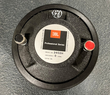 JBL 2401H, JBL Ultra High Frequency Transducer, JBL 2404H Ultra-High Transducer, We Sell Professional Audio Equipment. Audio Systems, Amplifiers, Consoles, Mixers, Electronics, Entertainment, Live Sound.
