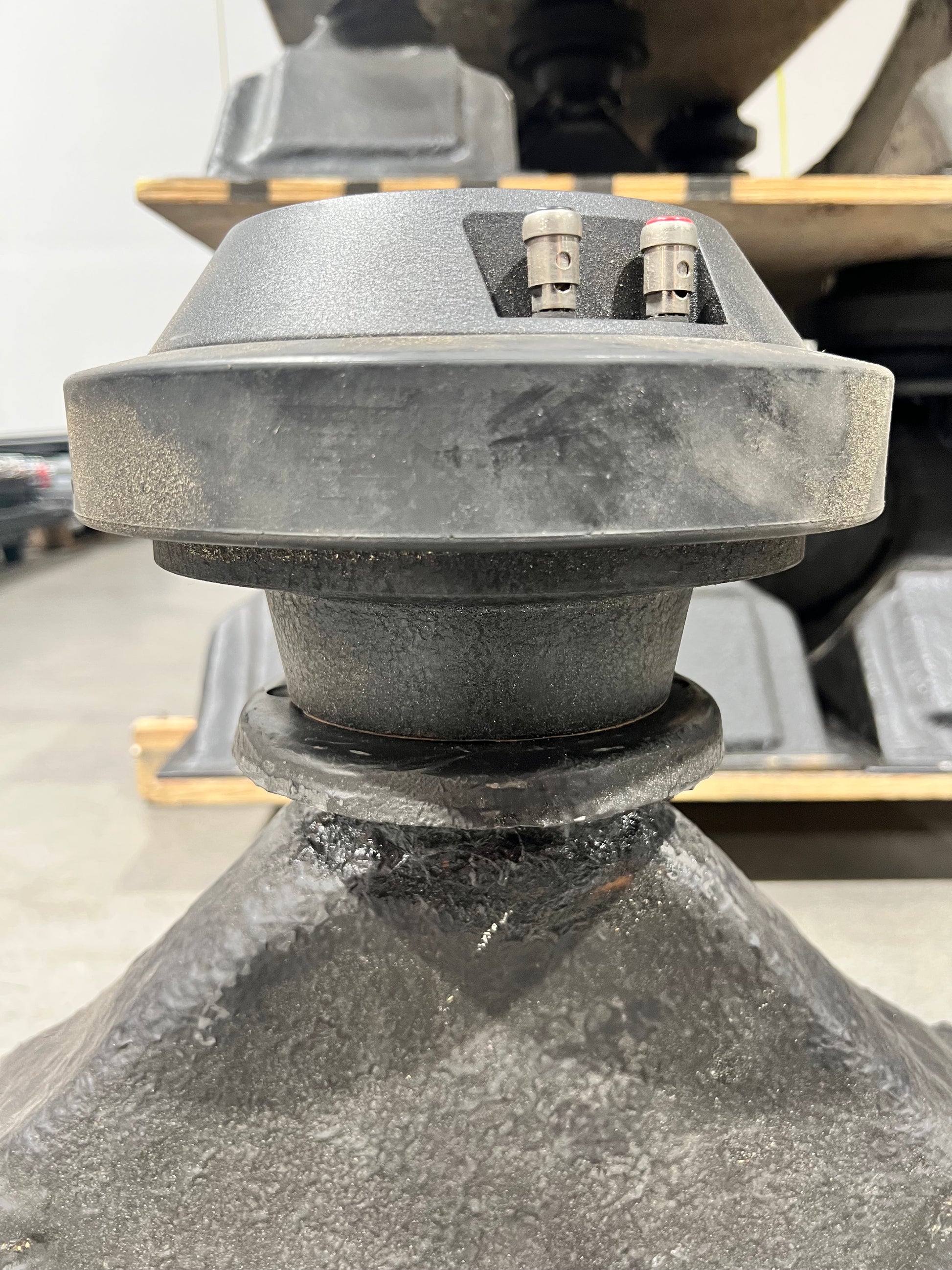 JBL 2445J Compression Driver with Large Horn, JBL 2445J Compression Driver with Horn, JBL 2445J, JBL 16 ohm Speaker Driver, JBL Driver with Horn. We Sell Professional Audio Equipment. Audio Systems, Amplifiers, Consoles, Mixers, Electronics, Entertainment, Live Sound.