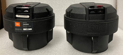 JBL 2450H, JBL 2450H Pair, JBL 2450H 8 Ohm Pair, We Sell Professional Audio Equipment. Audio Systems, Amplifiers, Consoles, Mixers, Electronics, Entertainment, Live Sound.