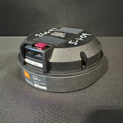 JBL High Frequency Compression Driver, JBL HF Compression Driver, JBL 2451J Neogymium 16 Ohms, JBL 16 Ohm 2451. We Sell Professional Audio Equipment. Audio Systems, Amplifiers, Consoles, Mixers, Electronics, Entertainment, Live Sound.
