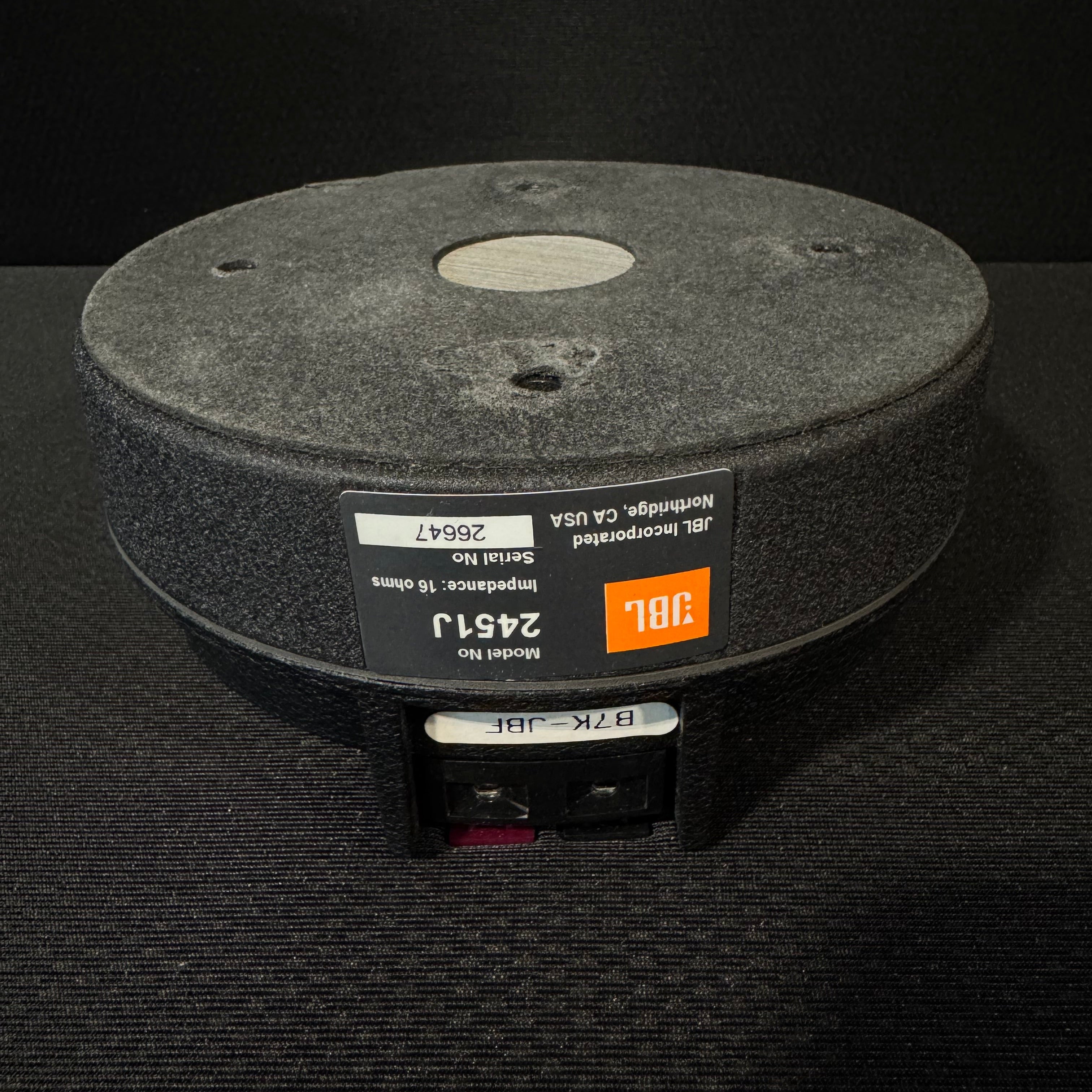 JBL 2451J Neodymium High Frequency Compression Driver, 16 Ohm