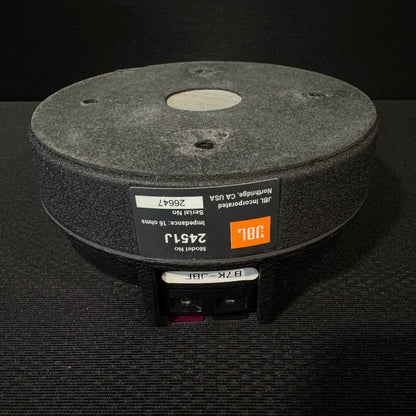JBL High Frequency Compression Driver, JBL HF Compression Driver, JBL 2451J Neogymium 16 Ohms, JBL 16 Ohm 2451. We Sell Professional Audio Equipment. Audio Systems, Amplifiers, Consoles, Mixers, Electronics, Entertainment, Live Sound.
