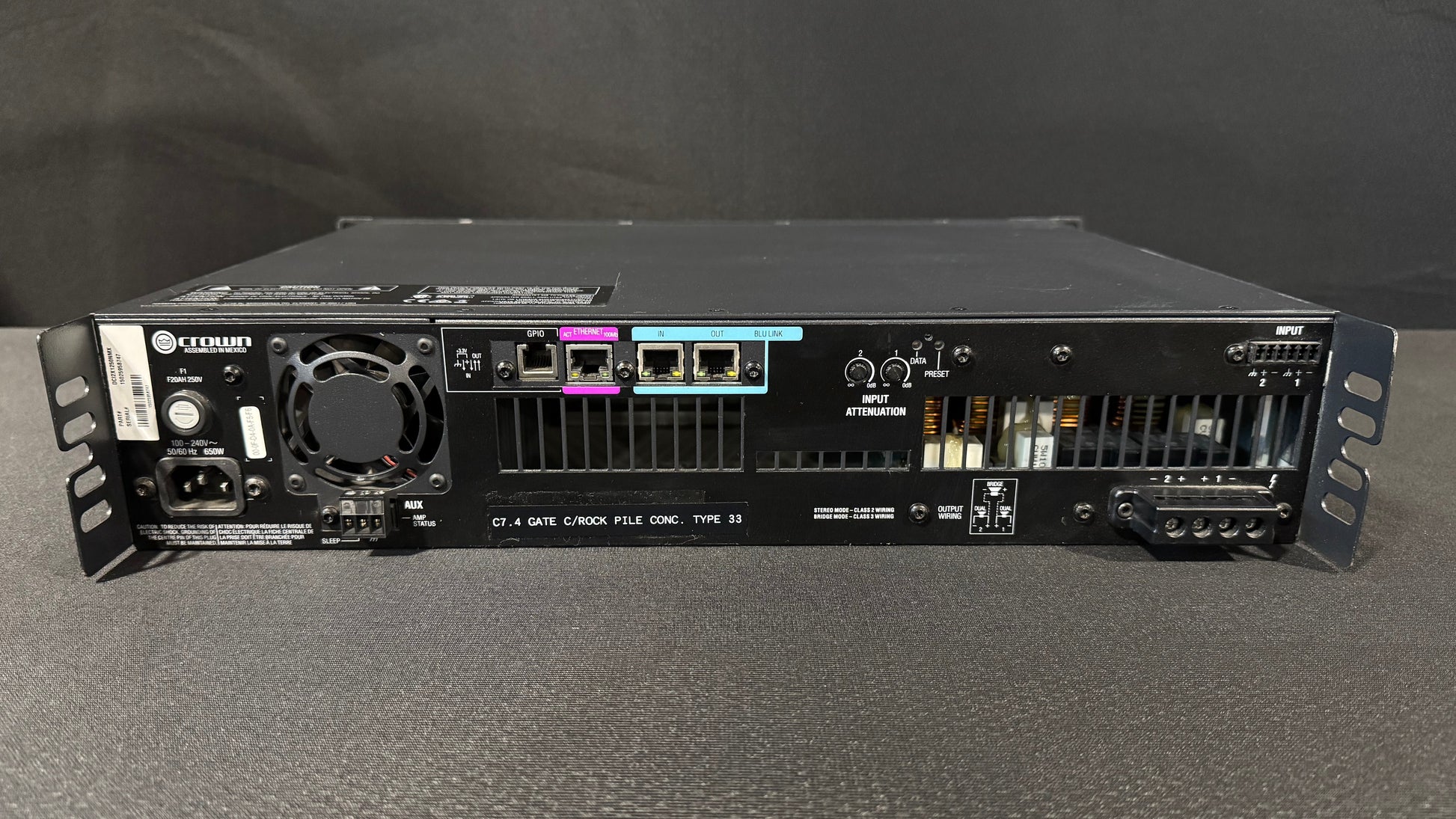 Crown Drivecore Install DCi 2|1250N Power Amplifier with BLU link, Crown Drivecore DCi 2|1250N Power Amplifier, Crown Power Amp, Crown Drivecore, Crown Amplifiers. We Sell Professional Audio Equipment. Audio Systems, Amplifiers, Consoles, Mixers, Electronics, Entertainment, Live Sound.