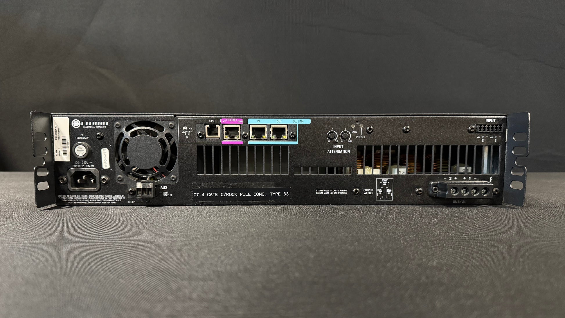 Crown Drivecore Install DCi 2|1250N Power Amplifier with BLU link, Crown Drivecore DCi 2|1250N Power Amplifier, Crown Power Amp, Crown Drivecore, Crown Amplifiers. We Sell Professional Audio Equipment. Audio Systems, Amplifiers, Consoles, Mixers, Electronics, Entertainment, Live Sound.